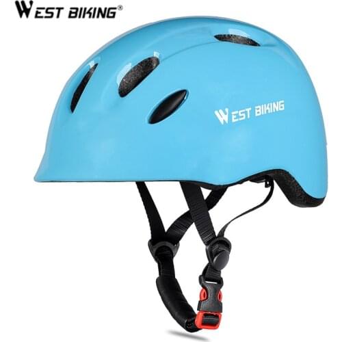 WEST BIKING Kid Helmet Sports Safety MTB Road EPS Foam Ultralight Cycling cap Helmet for Skating Scooter Multi-Sports Protection