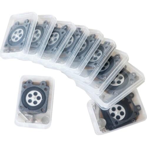 H7JB 10pcs/lot Carburetor Rebuild Repair Diaphragm Kit for stihl MS180 MS170 018 017 MS 180 170 Zama RB-77 Chainsaw Replace Part