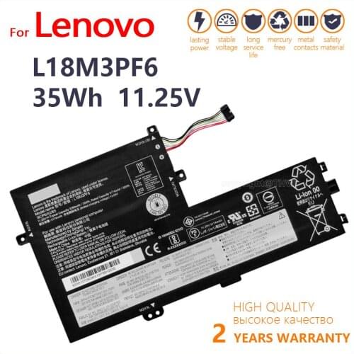 100% Genuine Laptop Battery For Lenovo IdeaPad S340 C340-15 L18M3PF6 L18L3PF2 L18M3PF2 L18C3PF2 L18L3PF1 5B10T03404 7.4V 30Wh