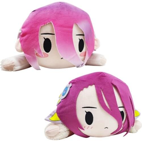 Anime NO GAME NO LIFE Shiro Plush Doll Figure Pillow Cartoon Cosplay Props Accessories