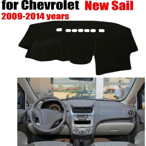 Car dashboard covers For Chevrolet new sail 2009 to 2014 left hand drives dashmat car Instrument platform pad accessories