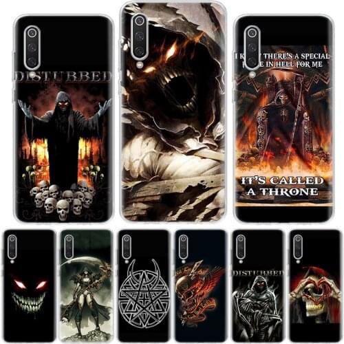 Disturbed Rock Band lost souls Phone Case For Xiaomi Redmi Note 10 9 9S 8 8T 7 6 5 9C 9A 8A 7A 6A 5A Pro S2 K20 K30 Coque