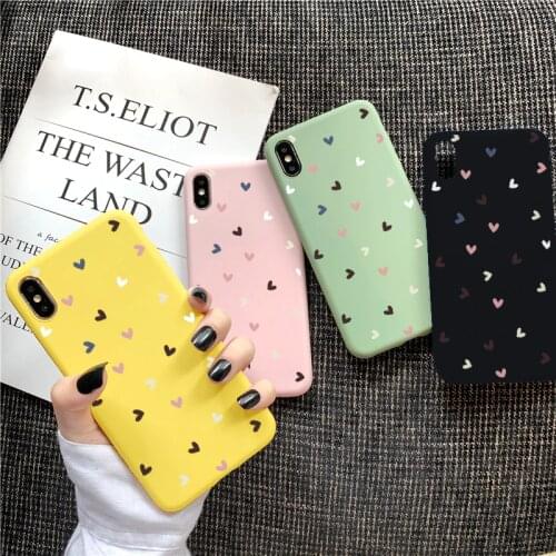 For Samsung Galaxy A11 A21 A21S A31 A41 A01 M31 A71 A51 A50 A70 A30 A40 A10 A10e A20e A6 A7 A9 M30 S M11 Love Heart TPU Case Bag