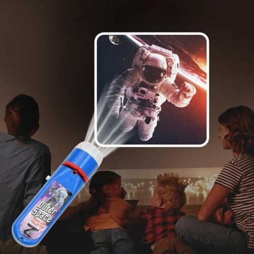 Projector Torch Kids Flashlight Story Book Early Educational Light-up Toys Sleep Light Preschool Fairy Tale Projection Lamp Gift