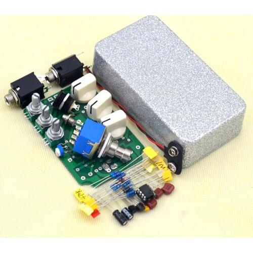 DIY Overdrive Guitar Effect Pedal All Kits With 1590B True Bypass OD1 Kits