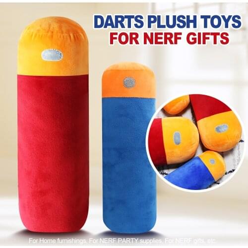 Dart Plush toy For Nerf Toy Meag Dart Plush for Nerf Series Blasters Xmas Kid Children Gift for Nerf Party