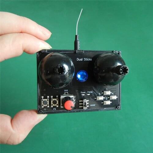 Double Remote Control Joystick Lever with Receiver for Mini Model Aircraft / Off-road Vehicle / Tank Cars Accessories