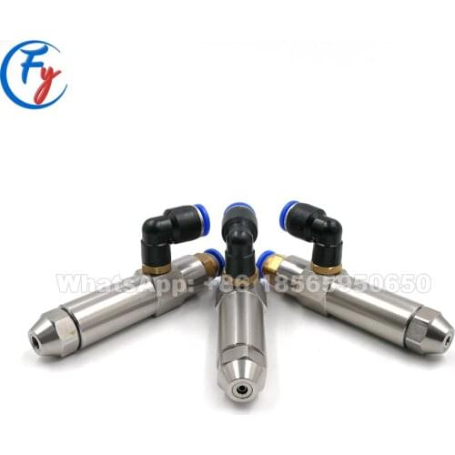 Waste oil burner nozzle, boiler oil burner spray nozzle, air atomizing nozzle，stainless steel siphone waste oil burner nozzle