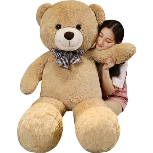Giant Plush Teddy Bear Toys Stuffed Animal Soft Stuffing Dolls Plushie Gloomy Bear Pillow Plush Toys for Girl Kids Birthday Gift