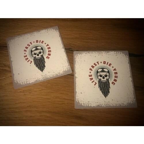 Hipster Aufkleber Fast Die Young USA V2 Bike Retro Bike Cool Old School #037 stickers