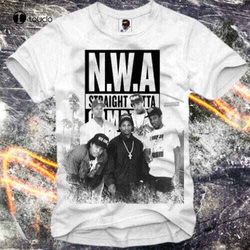 Nwa Eazy E Ice Cube Dr. Dre N.W.A. Rap Hip Hop T-Shirt Tee Shirt