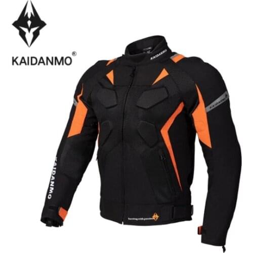 Summer mesh breathable motorcycle riding jacket anti-fall clothing racing heavy motorcycle rider racing jacket