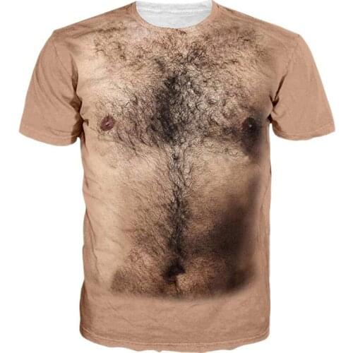 2021 New muscle man printed 3D T-shirt Summer round neck short sleeve t-shirts men casual shirt tops oversized t shirt S-6XL