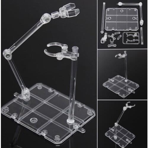 Action Figure Base Suitable Display Stand Bracket For 1/144 Hg/rg Animation Stage Act Suit Animation Cinema Game Display Stand