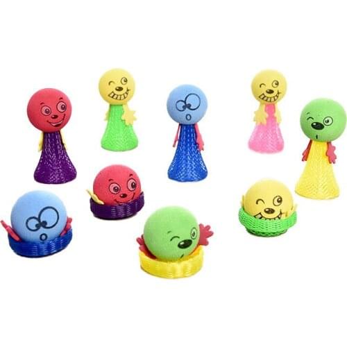 Stall With Spread Out On The Ground For Sale Bounce Spirit New Jump A Jump Flying Apsaras God Baby Spring Villain Ejection Toys