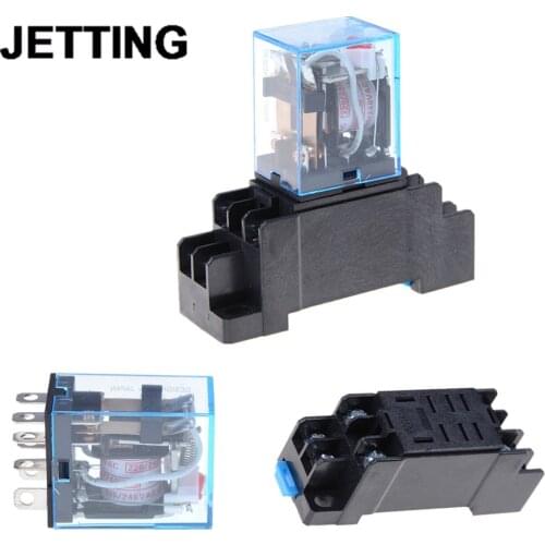 PTF08A LY2NJ HH62P Relay 220V AC Coil General Purpose Dpdt Micro Mini Relay Or Socket Base Holder