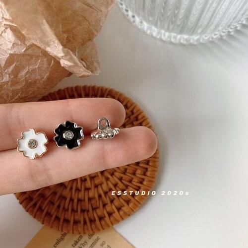 Metal petal shape buttons for clothing flower design shirt dress decoration button needlework accessories 11.5mm wide