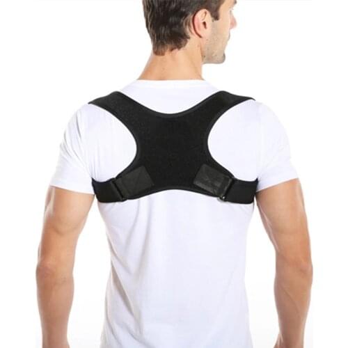 Adjustable Back Support Belt Back Posture Corrector Shoulder Back Support Belt Lumbar Braces Belt Shoulder Posture Correction