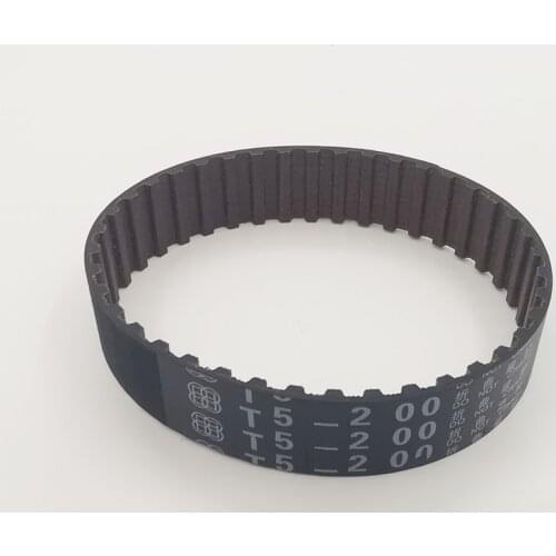 Rubber T5 Trapezoid Closed Loop Timing Belt 455/460/470/475/480/490/500/510/525/530/540mm Length 10-50mm Width for T5 Pulley