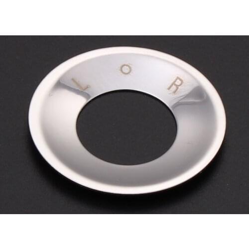 Stainless Steel rearview mirror knob decorative circle Sticker For Chevrolet Cruze Malibu AVEO Opel mokka ASTRA J Insignia Car