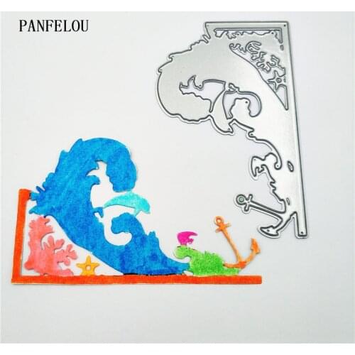 PANFELOU Flower adornment Scrapbooking DIY Embossing mould card paper die stencils punch Metal cuts dies cutting Easter