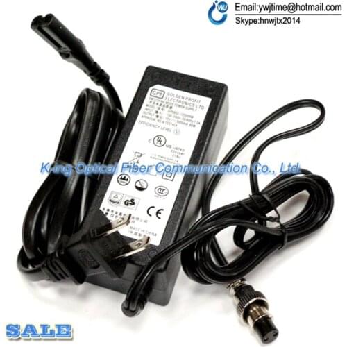 Skycom T-107 T107H Optical fiber fusion splicer Fiber welding machine Fuse welding machine power supply charger adapter