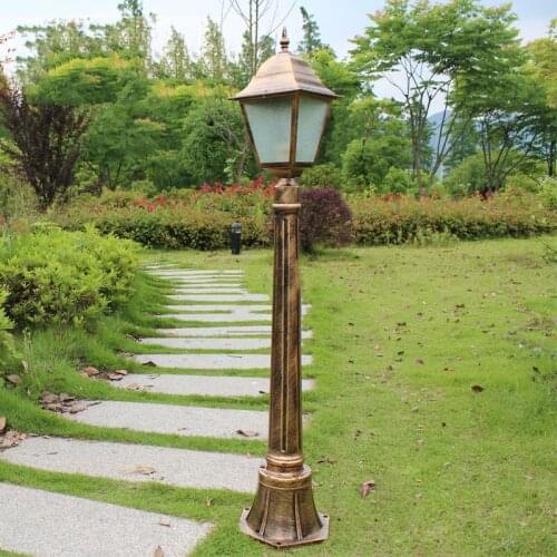 Waterproof landscape lighting Lawn lamp,E27 garden flower bed road outdoor Les Loges Du Park Hotel garden lamp WCS-OLL0030