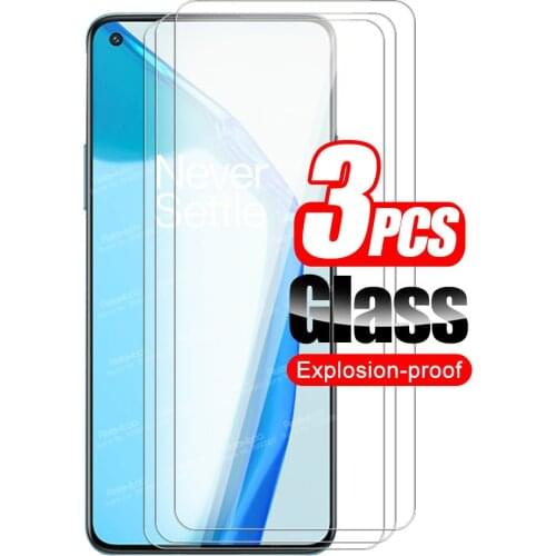 3pcs Protective Tempered Glass For OnePlus 9R Glass Screen Protector For Oneplus9R One Plus 9 R 1+9R R9 Safety Cover Phone Film
