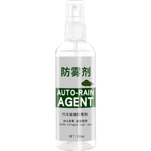 1Pcs 100ml Anti-fog Agent Waterproof Rainproof Anti fog spray Car Window Glass Bathroom Cleaner Car Cleaning Auto Accessories