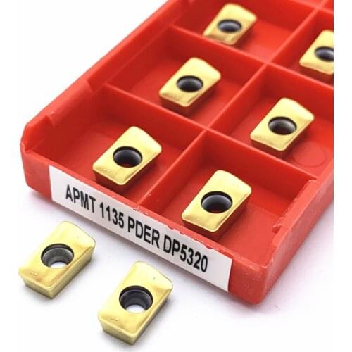 10PCS APMT1135PDER DP5320 APMT1135PDER DP5420 high-quality carbide inserts CNC lathe parts tool milling inserts