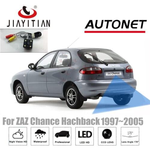 JiaYiTian rear view Rear camera For ZAZ Chance Hatchback Sedan 1997~2005 CCD Night Vision backup car Back camera Parking camera