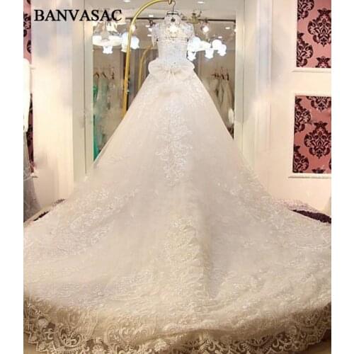 Бальные свадебные платья BANVASAC China At AliExpress