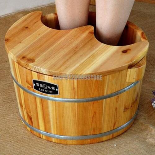 Wood Industry Foot Bath Bucket Foot Bath Bucket Foot Bath Bucket Foot Therapy Bucket Foot Bath Basin With Massage Granul