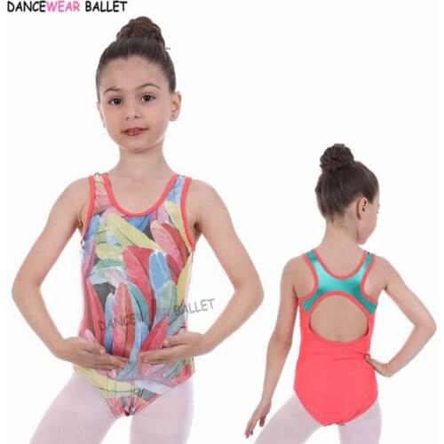 Toddler Girls Leotard Children Teens Rhythmic Gymnastics Leotards Sparkly Skate Ballet Dance Costume Unitard For Girl Kids