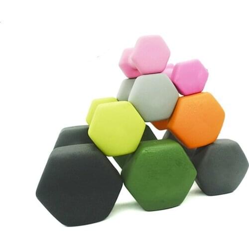 6KG/8KG Weights Exercise Fitness Dumbbells Men Women Anti-slip Dumbbell For Gym Home Bodybuilding Sport Weight Lifting Equipment