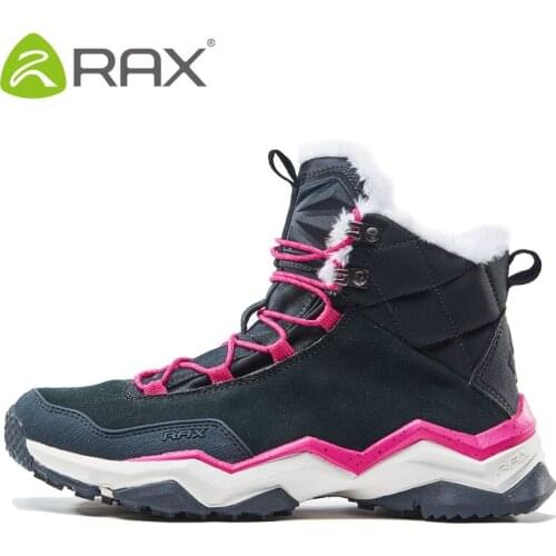 Women Winter Warm Cotton Hiking Shoes Male Mountain Trekking Breathable Sneakers Couple Camping High Top Training Shoes AA52333