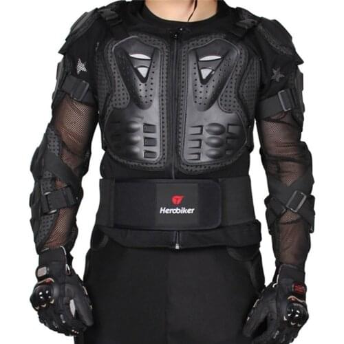 Motorcycle Jackets Motorcycle Armor Racing Body Protector Jacket Motocross Motorbike Elastic Protective Gear S - 3XL Black