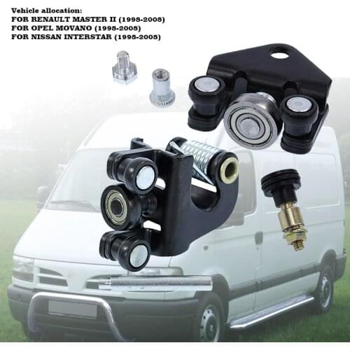 Sliding door rollers for Renault Master OPEL MOVANO 1998-2010 7701048702, 7700352379, 8200080754