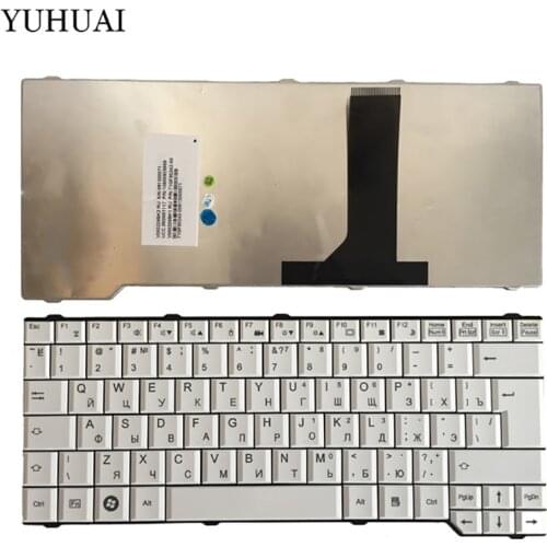 Russian Keyboard for FUJITSU pa 3515 3553 PA3515 Pa3553 Sa3650 amilo Pi3540 Esprimo Mobile V6505 V6545 6555 RU white keyboard