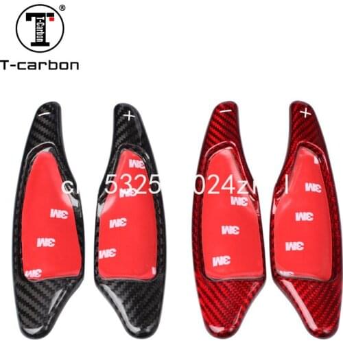 Carbon Fiber Steering Wheel Shift Paddle Add On For Chevrolet Camaro 2016-2018
