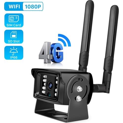 SITU Full HD 1080P 4G SIM Card Wifi IP Camera Waterproof 2MP Metal Case Mini CCTV Security Cameras Outdoor 128G SD Card Slot