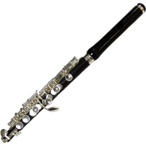 High grade Ebony body Silver plated Piccolo