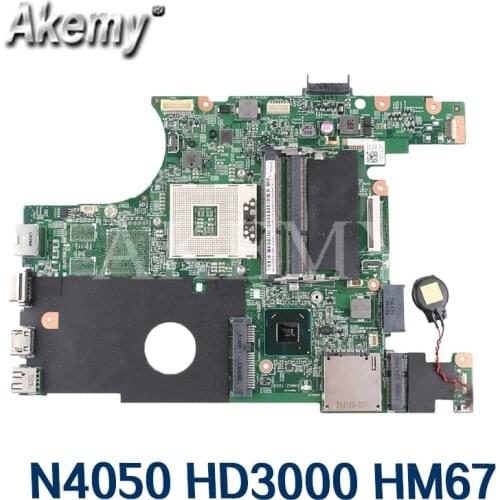 X0DC1 0X0DC1 Main board For DELL INSPIRON 14R N4050 Laptop Motherboard HD 3000 HM67 s989 Works