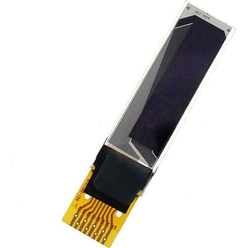 0.69 inch OLED display 96*16 resolution I2C interface Drive SSD1306 Welding 8PIN White