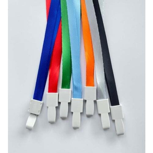 10pcs Best Price 1.0cm Plastic Neck Strap Doctor Badge Medical Pendant Pass ID Card Holder Hanger Rope Key Chain Reel Lanyard