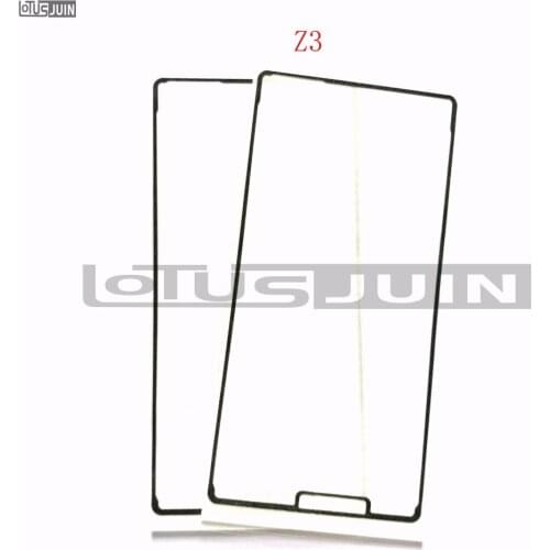 100PCS original Adhesive Glue Tape Sticker Front Housing LCD Touch Screen Frame for Sony Xperia Z3 L55T D6603 D6653 D6633