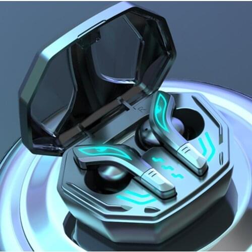 2Pcs MD158 Touch Control Wireless Earbuds Low Delay Mini Practical TWS Bluetooth 5.2 In-ear Earphones Noise Reduction Headphone