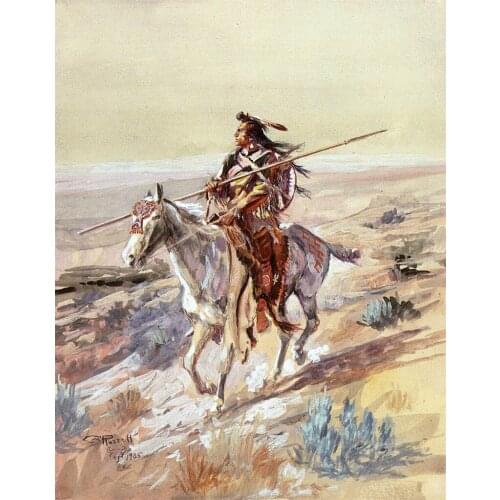 2021 Gold Collection Craft Indian with Spear Hand Embroidery Stitches with 100% Cotton Flosses & Free Shipping for Wall Decor