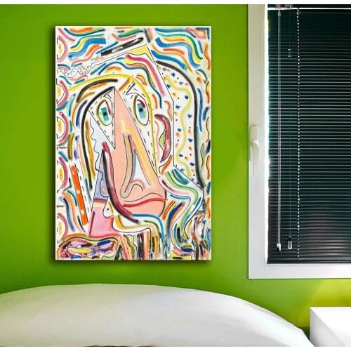 Large Size Abstract Oil Painting Joe Walsh Painting Home Decor On Canvas Modern Wall Art Canvas Print Poster Canvas Painting