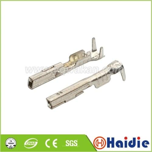 Free shipping 100pcs auto 0.6 crimp terminal for auto i connector, loose terminals replcement of 7116-4416-02